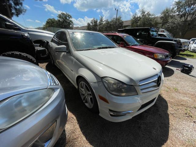 MERCEDES-BENZ C 250 2012 with VIN WDDGF4HB2CA608519 - Photo from auction