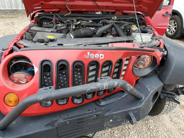 Photo 11 from auction – 2007 JEEP WRANGLER X with VIN 1J4FA24117L231143