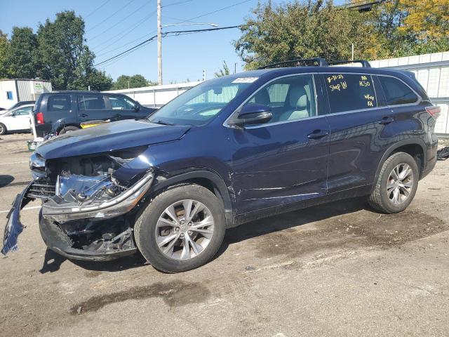 TOYOTA HIGHLANDER 2015 with VIN 5TDZKRFH6FS085628 - Photo from auction