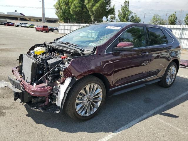 Photo 1 from auction – 2020 FORD EDGE TITAN with VIN 2FMPK3K95LBB28559