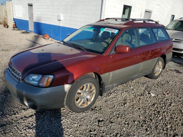 SUBARU LEGACY OUT 2002 with VIN 4S3BH686427603217 - Photo from auction