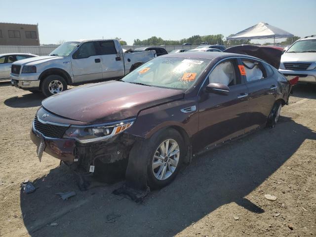 KIA OPTIMA LX 2016 with VIN 5XXGT4L38GG048468 - Photo from auction