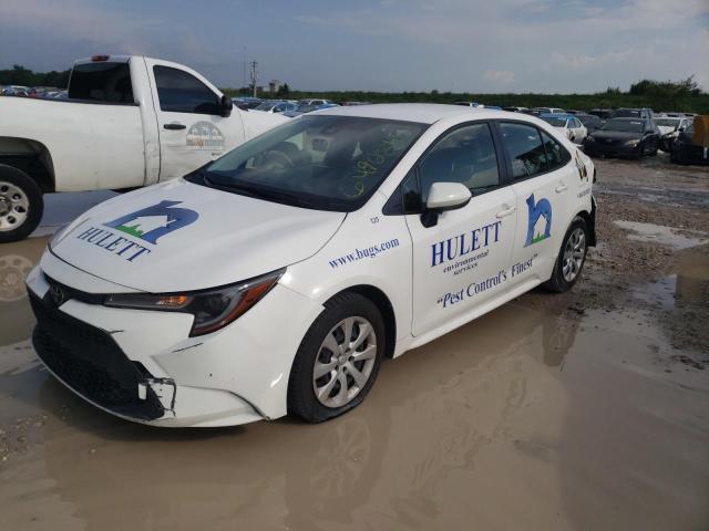 TOYOTA COROLLA LE 2022 with VIN JTDEPMAE7NJ203214 - Photo from auction