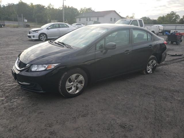 HONDA CIVIC LX 2013 with VIN 19XFB2F57DE218923 - Photo from auction