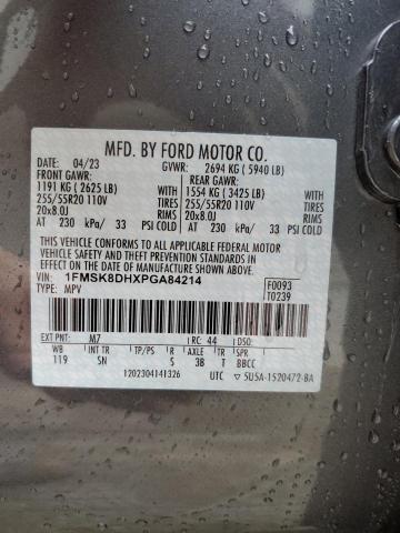 صورة رقم 14 من المزاد - 2023 FORD EXPLORER X مع VIN 1FMSK8DHXPGA84214