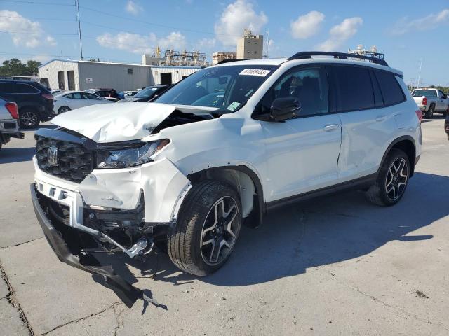 HONDA PASSPORT E 2023 with VIN 5FNYF8H01PB000346 - Photo from auction