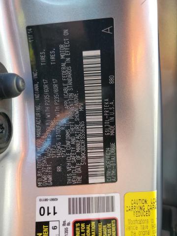 Photo 14 from auction – 2015 TOYOTA SIENNA LE with VIN 5TDKK3DCXFS556265