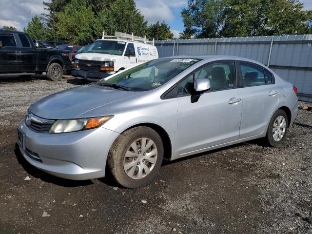 HONDA CIVIC LX 2012 with VIN 2HGFB2F56CH308584 - Photo from auction