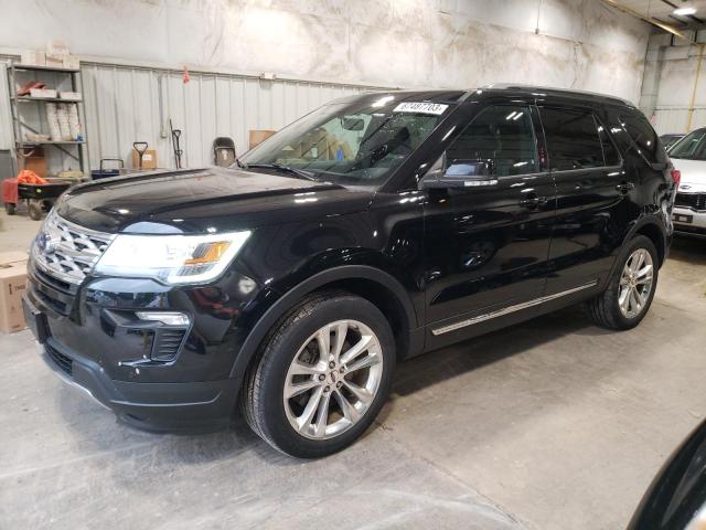 FORD EXPLORER X 2018 with VIN 1FM5K8D88JGA34755 - Photo from auction