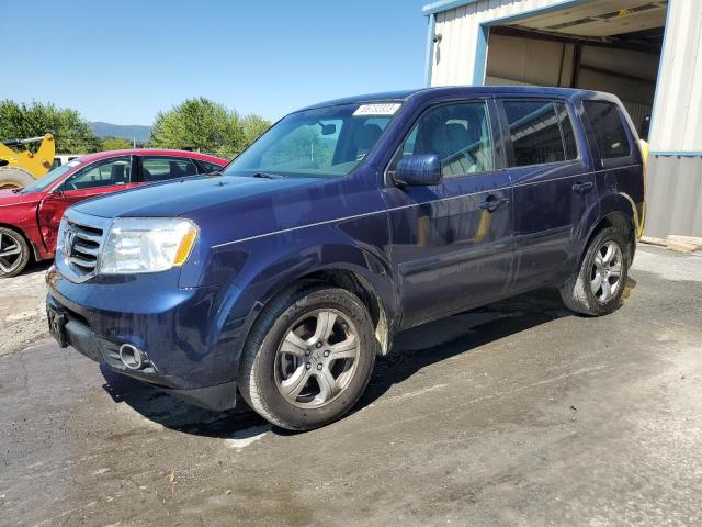 HONDA PILOT EX 2013 with VIN 5FNYF4H47DB007261 - Photo from auction
