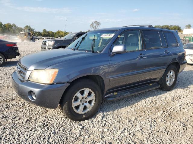 TOYOTA HIGHLANDER 2002 with VIN JTEGF21A720063031 - Photo from auction