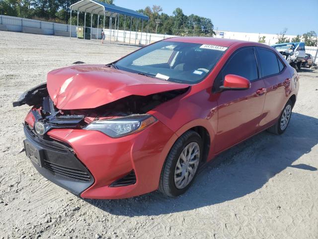 TOYOTA COROLLA L 2018 with VIN 5YFBURHE6JP815103 - Photo from auction