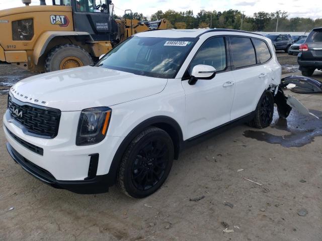 KIA TELLURIDE 2022 with VIN 5XYP3DHC8NG253922 - Photo from auction