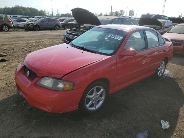 NISSAN SENTRA SE- 2002 with VIN 3N1AB51D32L702061 - Photo from auction