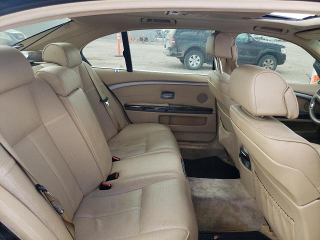 Photo 10 from auction – 2006 BMW 750 LI with VIN WBAHN83516DT38578
