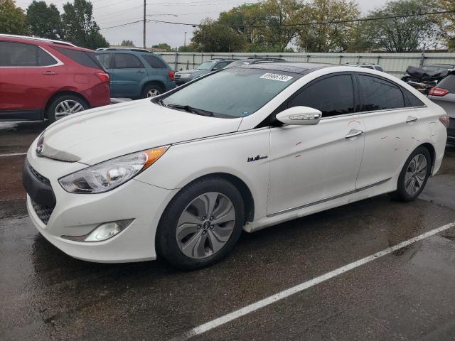 HYUNDAI SONATA 2015 with VIN KMHEC4A49FA120688 - Photo from auction