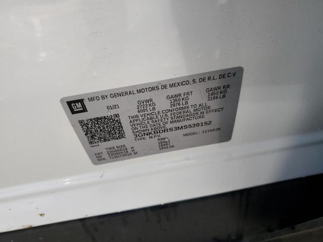 Photo 14 from auction – 2021 CHEVROLET BLAZER 3LT with VIN 3GNKBDRS3MS539152