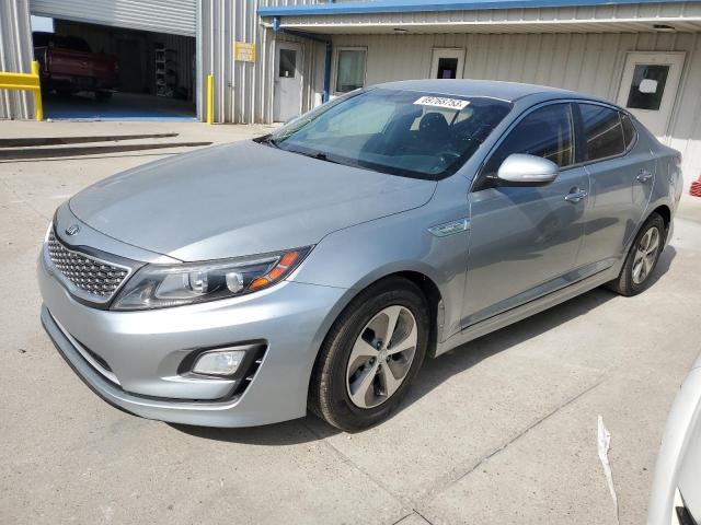 KIA OPTIMA HYB 2014 with VIN KNAGM4AD7E5066676 - Photo from auction