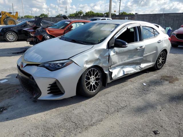 TOYOTA COROLLA L 2018 with VIN 2T1BURHE6JC038468 - Photo from auction