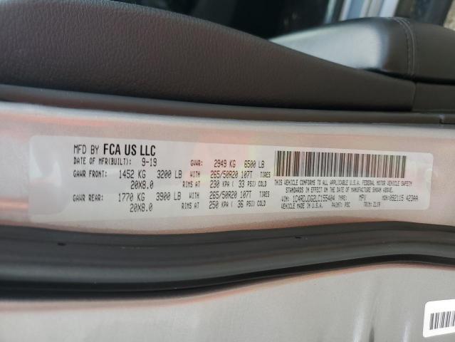 Photo 14 from auction – 2020 DODGE DURANGO GT with VIN 1C4RDJDG2LC155404