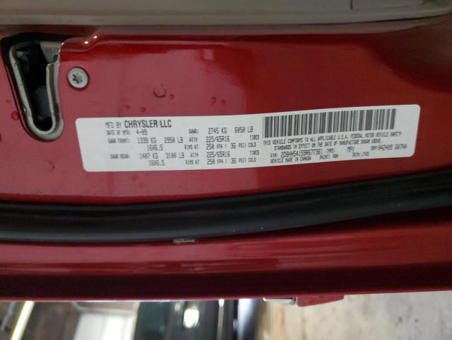 Photo 14 from auction – 2009 DODGE GRAND CARA with VIN 2D8HN54159R677361