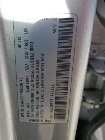 Photo 14 from auction – 2006 PORSCHE CAYENNE with VIN WP1AA29P96LA20928