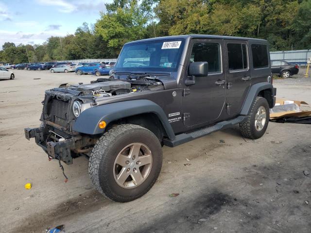 Photo 1 from auction – 2014 JEEP WRANGLER U with VIN 1C4BJWDG9EL277378