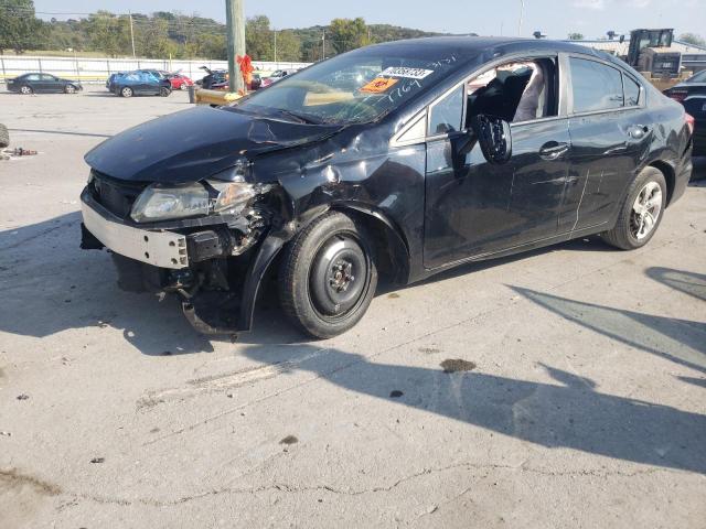 HONDA CIVIC LX 2015 with VIN 19XFB2F57FE117769 - Photo from auction