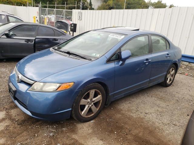HONDA CIVIC EX 2008 with VIN 1HGFA16848L015221 - Photo from auction