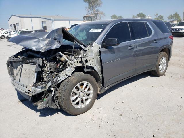 Photo 1 from auction – 2020 CHEVROLET TRAVERSE L with VIN 1GNERFKW0LJ145352
