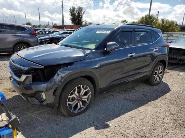 Photo 1 from auction – 2021 KIA SELTOS SX with VIN KNDETCA24M7169353