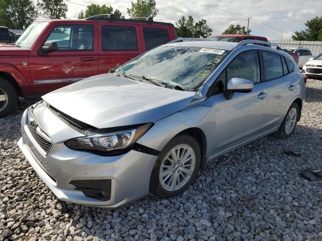 SUBARU IMPREZA PR 2018 with VIN 4S3GTAD61J3753224 - Photo from auction