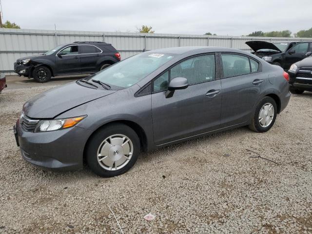 HONDA CIVIC HF 2012 with VIN 2HGFB2F6XCH315255 - Photo from auction