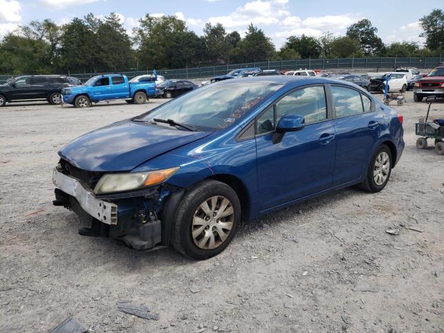HONDA CIVIC LX 2012 with VIN 19XFB2F59CE062964 - Photo from auction