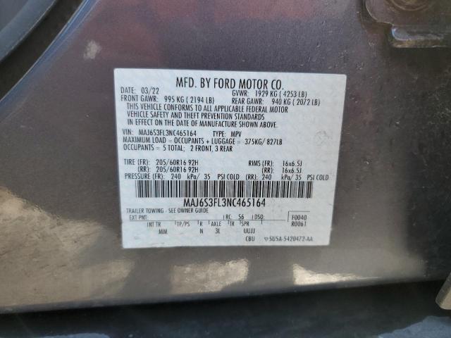 Photo 14 from auction – 2022 FORD ECOSPORT S with VIN MAJ6S3FL3NC465164