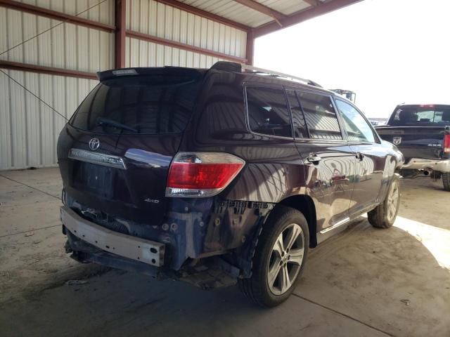 Photo 3 from auction – 2013 TOYOTA HIGHLANDER with VIN 5TDDK3EH6DS257792