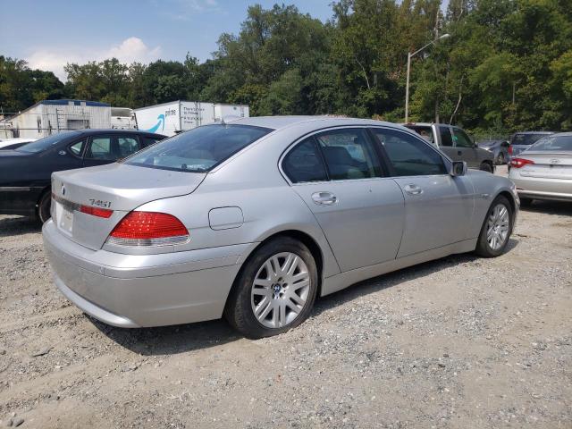 Photo 3 from auction – 2003 BMW 745 I with VIN WBAGL63463DP67482