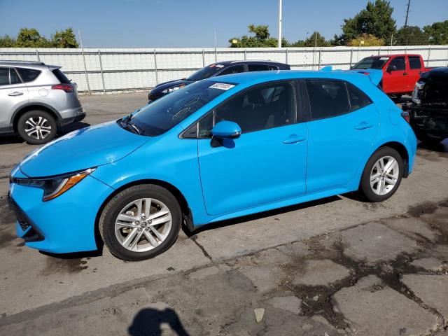 TOYOTA COROLLA SE 2019 with VIN JTNK4RBE1K3011192 - Photo from auction