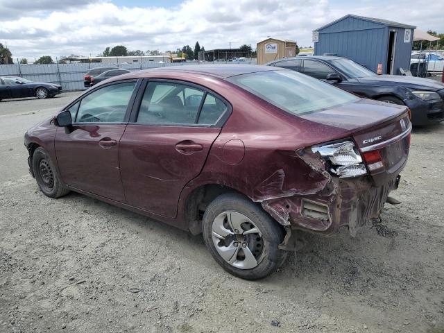 Photo 2 from auction – 2015 HONDA CIVIC LX with VIN 19XFB2F5XFE289889