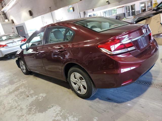 Photo 2 from auction – 2015 HONDA CIVIC LX with VIN 19XFB2F59FE248704