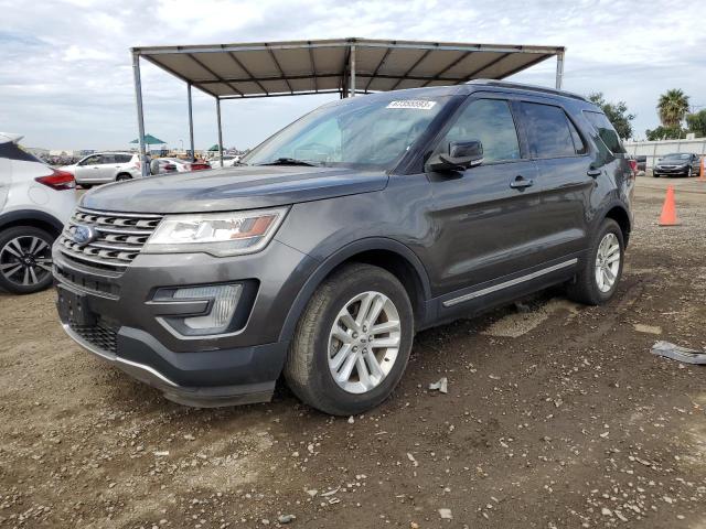 FORD EXPLORER X 2017 with VIN 1FM5K7D81HGC77456 - Photo from auction