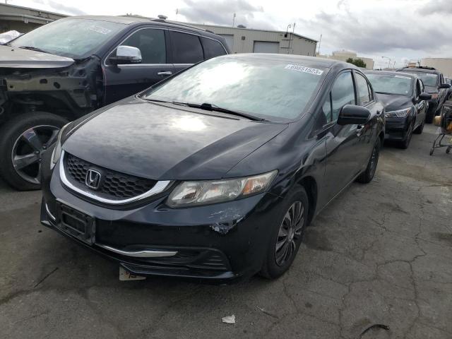 HONDA CIVIC LX 2015 with VIN 19XFB2F58FE277126 - Photo from auction