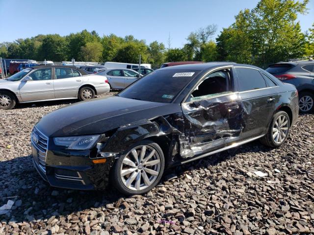 AUDI A4 PREMIUM 2018 with VIN WAUDNAF41JA075706 - Photo from auction
