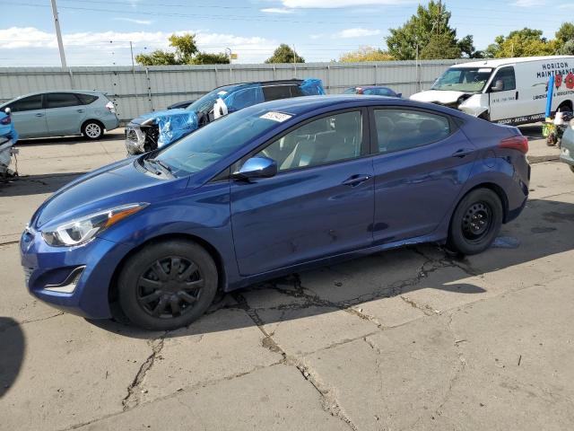 HYUNDAI ELANTRA SE 2016 with VIN 5NPDH4AE1GH711747 - Photo from auction