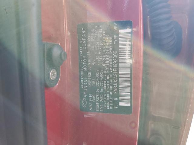 Photo 14 from auction – 2015 HYUNDAI TUCSON LIM with VIN KM8JUCAG1FU992006