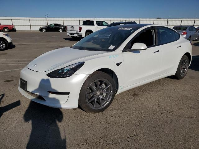 TESLA MODEL 3 2022 with VIN 5YJ3E1EA5NF246461 - Photo from auction
