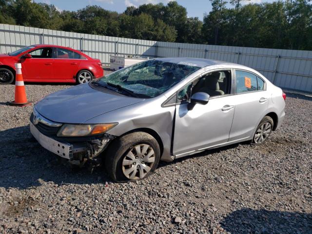 HONDA CIVIC LX 2012 with VIN 19XFB2F50CE053022 - Photo from auction