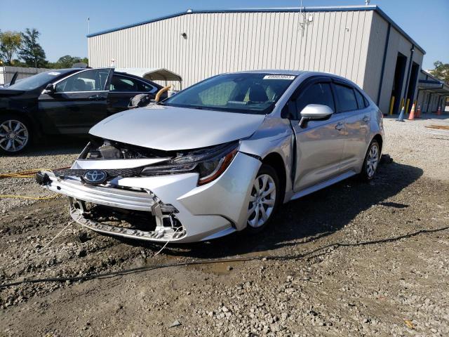 TOYOTA COROLLA LE 2020 with VIN JTDEPRAEXLJ063217 - Photo from auction