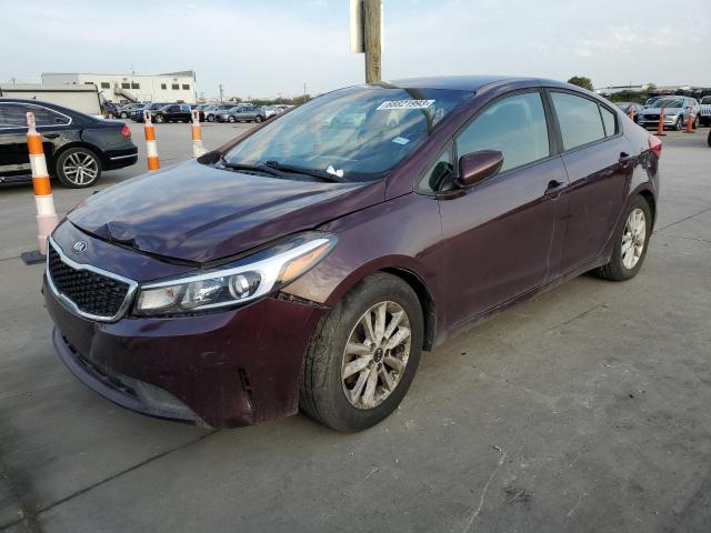 KIA FORTE LX 2017 with VIN 3KPFL4A76HE021152 - Photo from auction