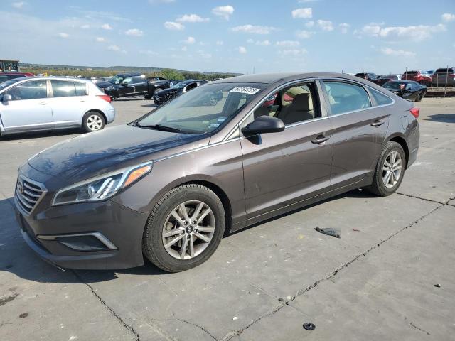 HYUNDAI SONATA SE 2016 with VIN 5NPE24AF0GH393344 - Photo from auction